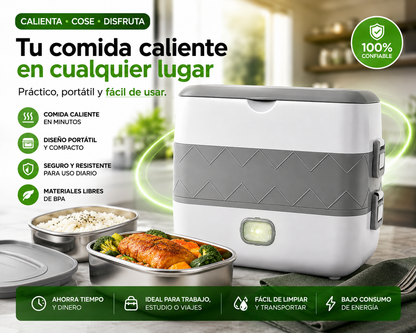 VapoLunch Portacomida Electrica a Vapor